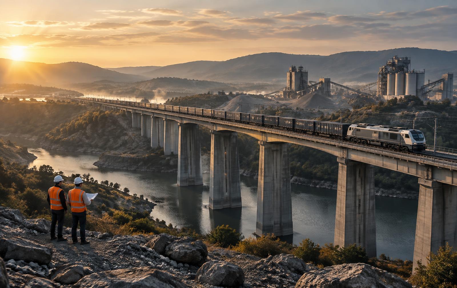 Freight rail and bridge infrastructure